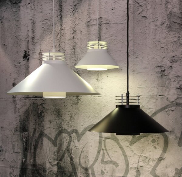 Lampa Wisząca CPH Lighting, biały, salon, aluminium