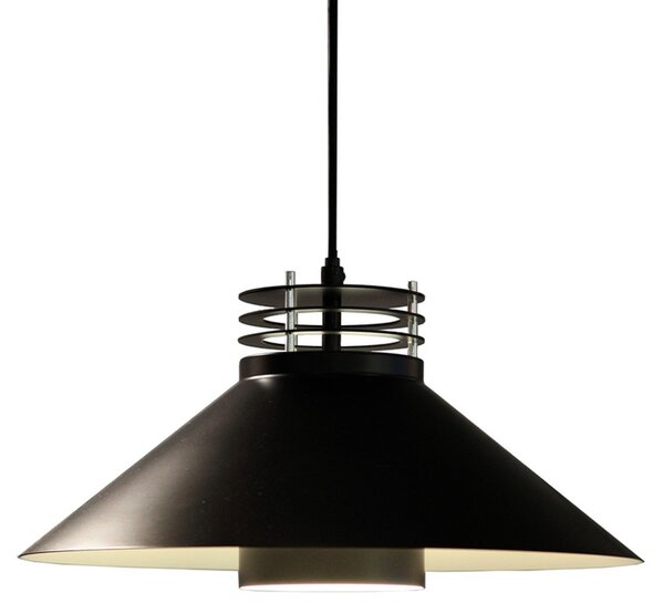 Lampa Wisząca CPH Lighting, czarny, salon, aluminium