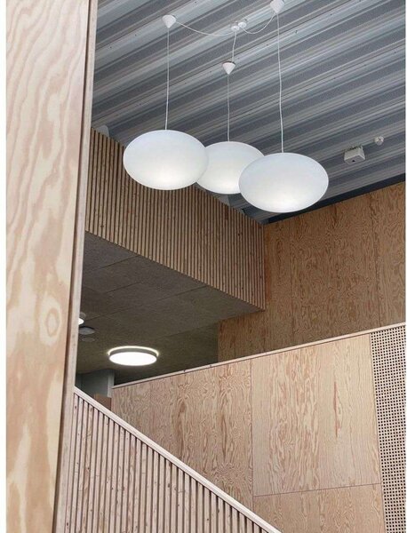 Lampa Wisząca CPH Lighting, biały, salon, tworzywo sztuczne