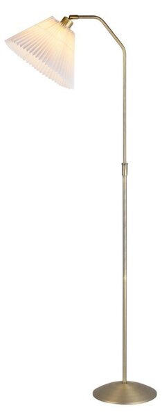 Lampa Podłogowa Halo Design, złoty | mosiężny, salon, metal
