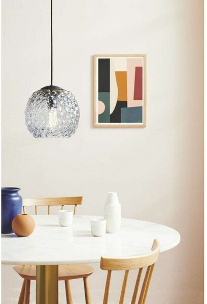 Lampa Wisząca Halo Design, transparentny, jadalnia, szkło