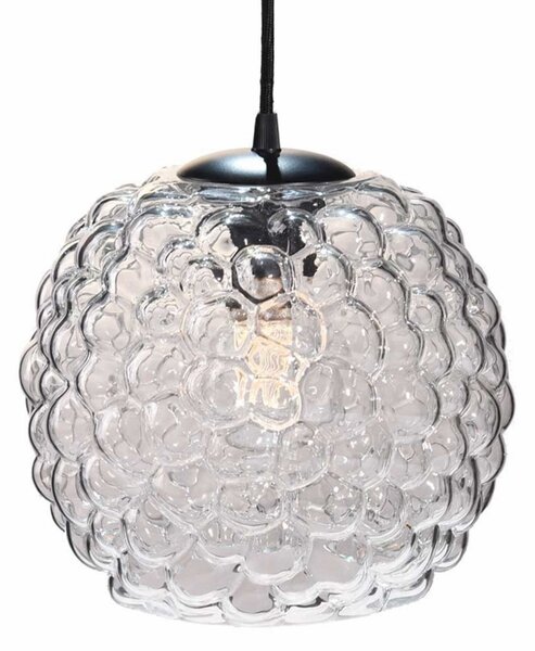 Lampa Wisząca Halo Design, transparentny, jadalnia, szkło