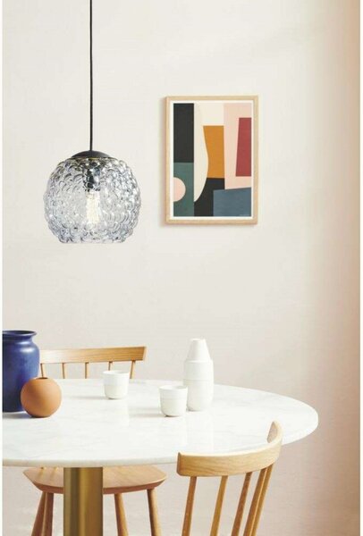 Lampa Wisząca Halo Design, transparentny, jadalnia, szkło