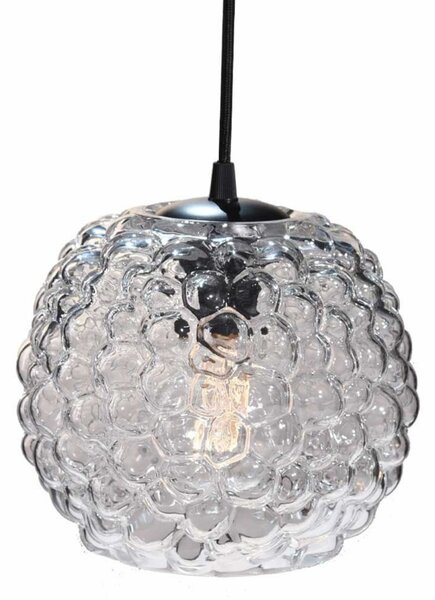 Lampa Wisząca Halo Design, transparentny, jadalnia, szkło