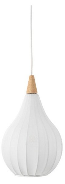 Lampa Wisząca Halo Design, biały, salon, tkanina | tekstylia
