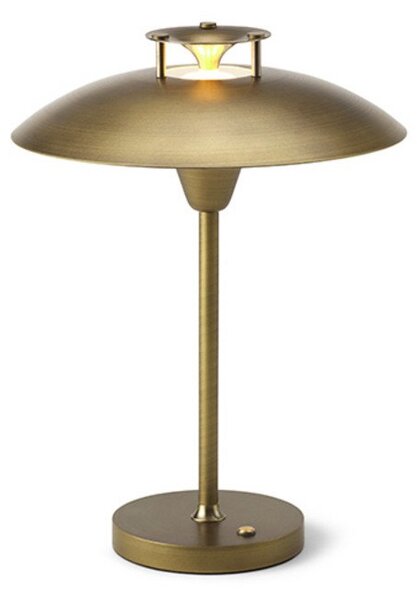 Lampa Stołowa Halo Design, ściemnialny, złoty | mosiężny, salon, metal