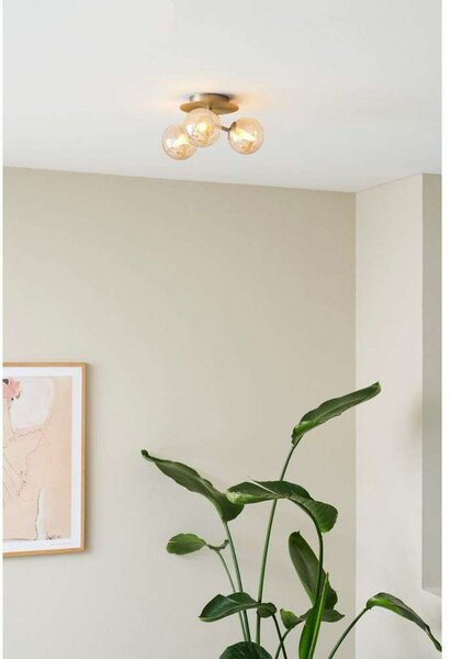 Lampa Sufitowa Halo Design, szary, salon, metal