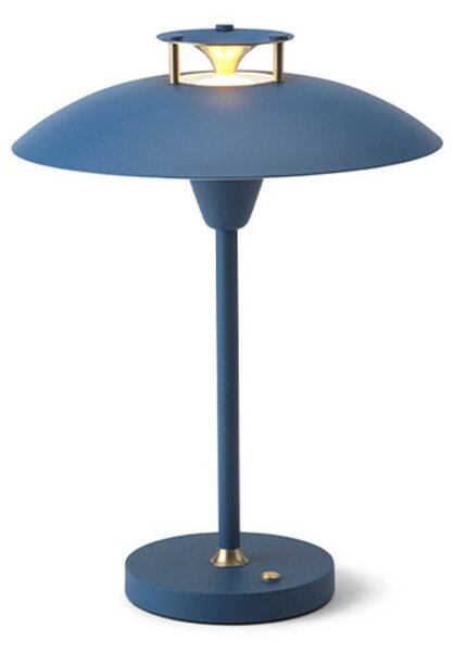 Lampa Stołowa Halo Design, ściemnialny, niebieski, salon, metal