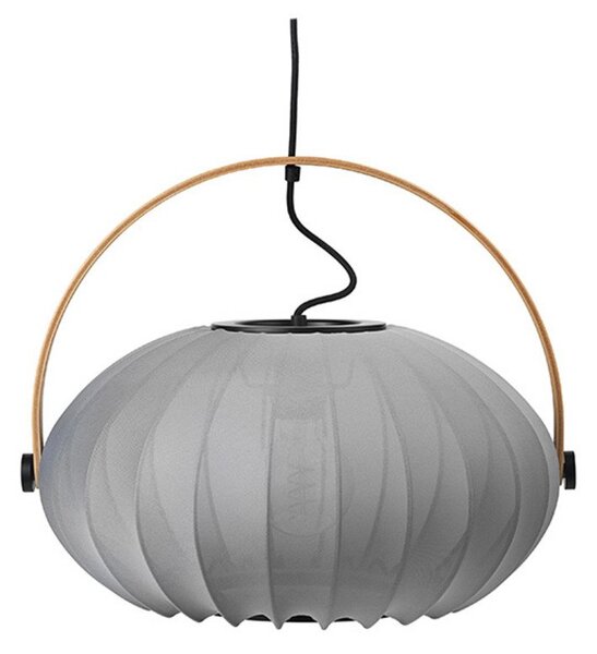 Lampa Wisząca Halo Design, szary, salon, aluminium