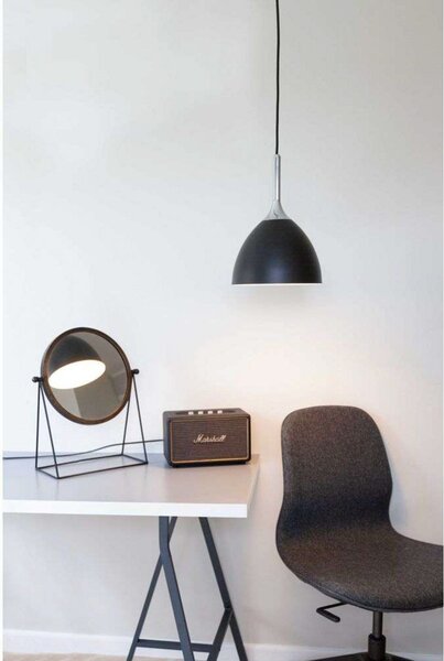 Bellevue Lampa Wisząca Ø14 Black/Chrome - Halo Design