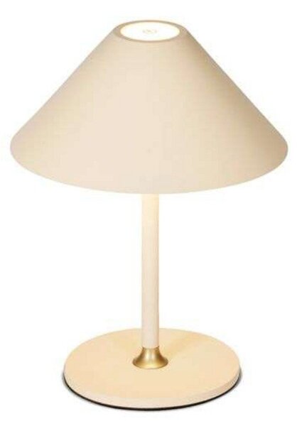 Zewnętrzna Lampa Halo Design, ściemnialny, beżowy, sypialnia, metal