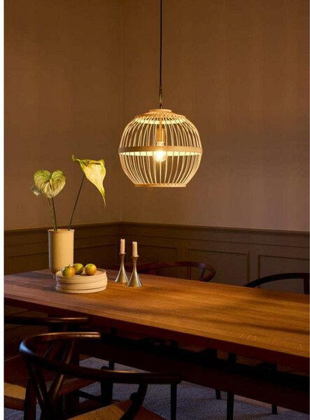 Lampa Wisząca Halo Design, drewniany, jadalnia, drewno