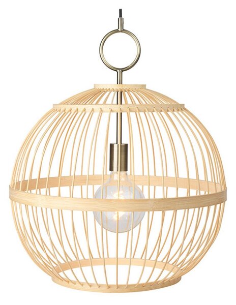 Żyrandol Stockholm Nordic, Ø 50 cm, drewno - Halo Design
