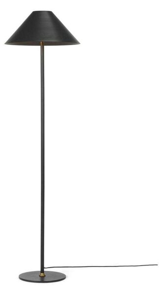Lampa Podłogowa Halo Design, czarny, salon, metal