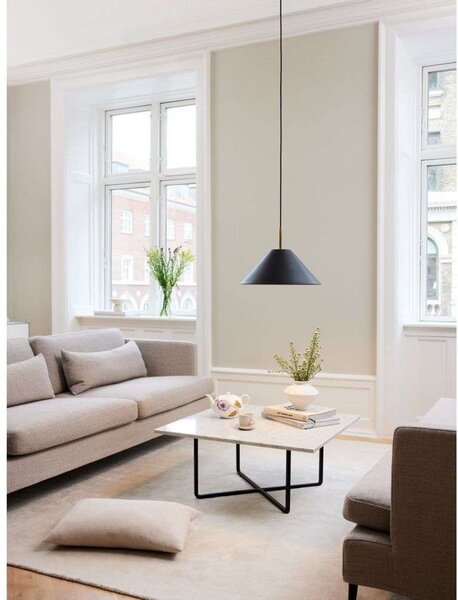 Lampa Wisząca Halo Design, szary, jadalnia, metal