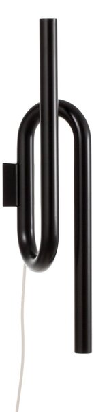 Lampa Ścienna Foscarini, Tobia, czarny, salon, metal, design