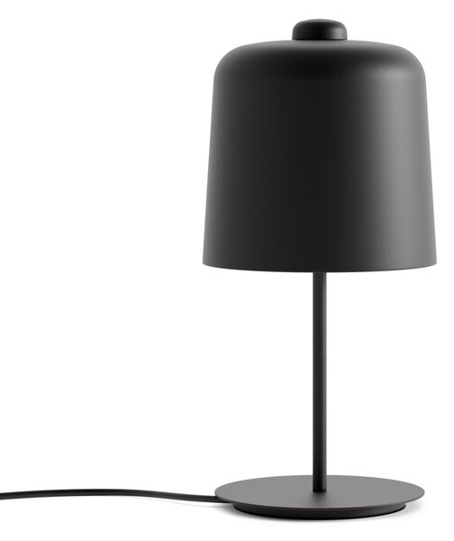 Lampa Stołowa Luceplan, Zile, czarny, salon, tworzywo sztuczne, design