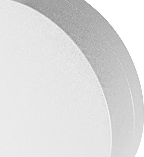 Spot LED Lindby 48 V Lumaro, biały, Ø 7,3 cm, aluminium, ściemniany Lumaro 48V Lindby, możliwość ściemniania, biały / opal, salon / jadalnia, aluminium, nowoczesny