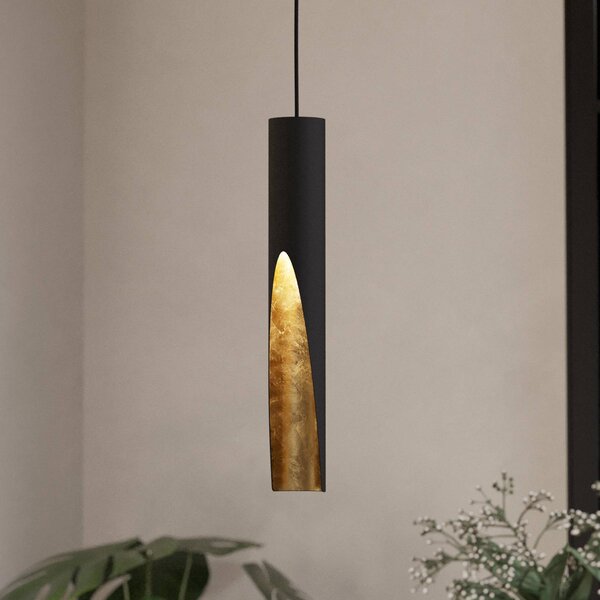 EGLO Lampa wisząca Barbotto, czarny, salon / jadalnia, metal, nowoczesny