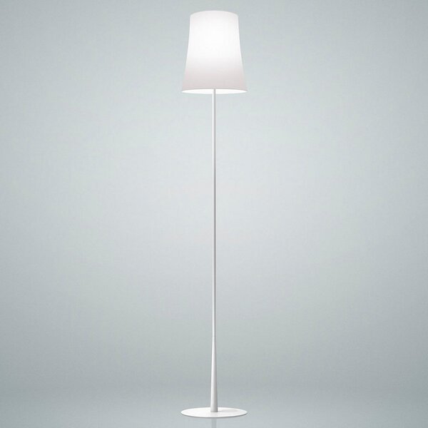 Lampa Podłogowa Foscarini, Birdie Easy, biały, salon, metal, design