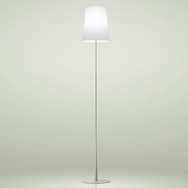 Lampa Podłogowa Foscarini, Birdie Easy, zielony, salon, metal, design
