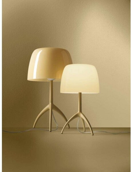Lampa Stołowa Foscarini, ściemnialny, żółty, aluminium