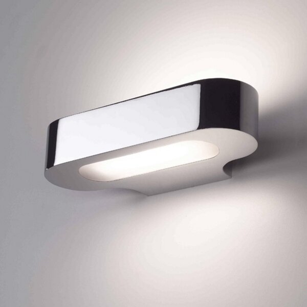 Lampa Ścienna Artemide, ściemnialny, metaliczny, przedpokój, aluminium
