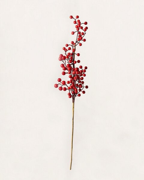Gałązka dekoracyjna Cranberry 66 cm