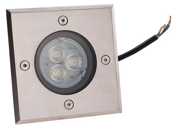 Zewnętrzna Lampa Lucande, AVA, metaliczny, taras, metal, nowoczesny