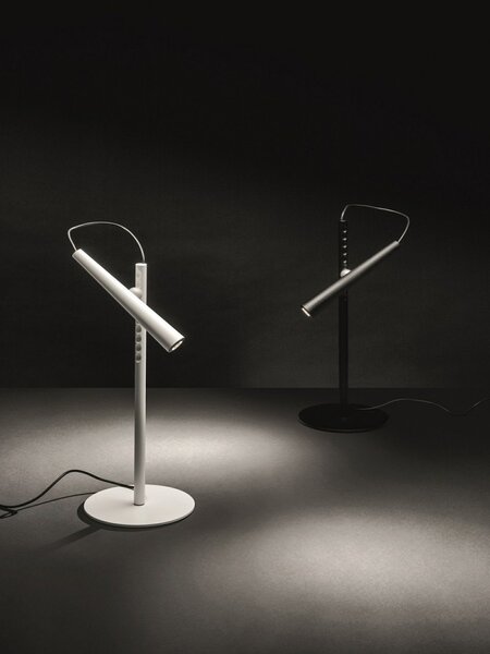 Lampa Stołowa Foscarini, czarny, salon, metal