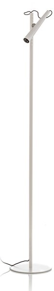 Lampa Podłogowa Foscarini, Magneto, biały, salon, metal, design