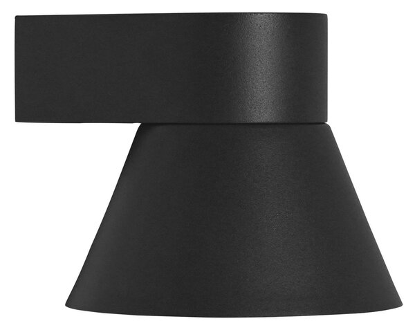 Zewnętrzna Lampa Nordlux, Kyklop Cone, czarny, metal, nowoczesny