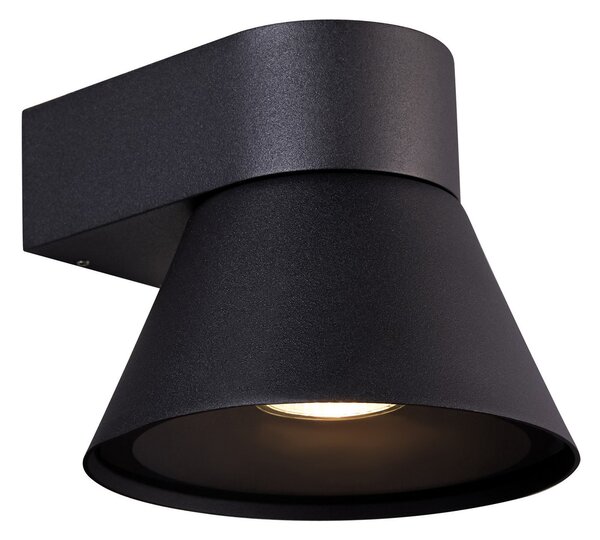 Zewnętrzna Lampa Nordlux, Kyklop Cone, czarny, metal, nowoczesny