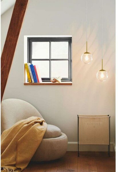 Lampa Wisząca Nordlux, transparentny, jadalnia, szkło