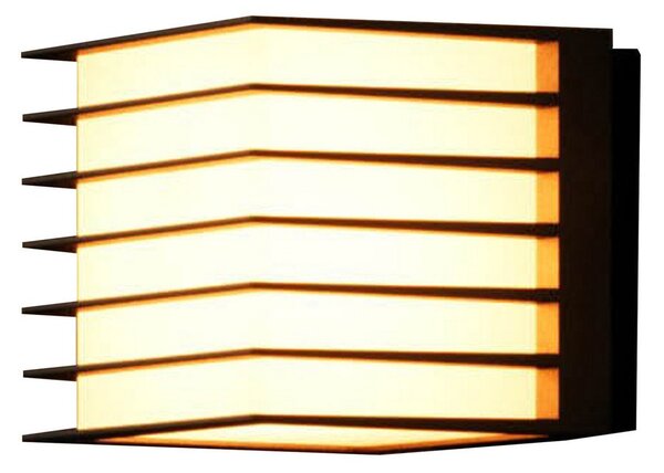 Zewnętrzna Lampa Nordlux, Fluktus, ściemnialny, czarny, metal, nowoczesny