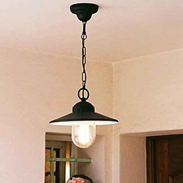 Karlstad Zewnętrzna Lampa Wisząca Czarna - Norlys
