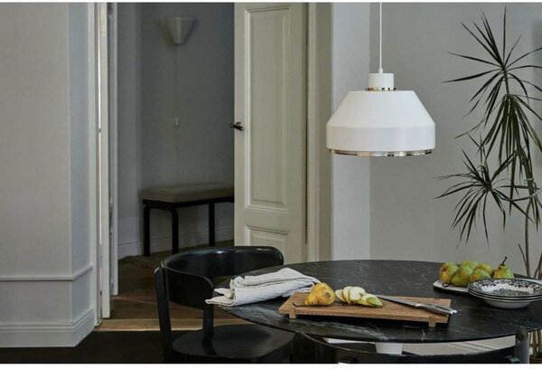 Lampa Wisząca Artek, biały, jadalnia, metal