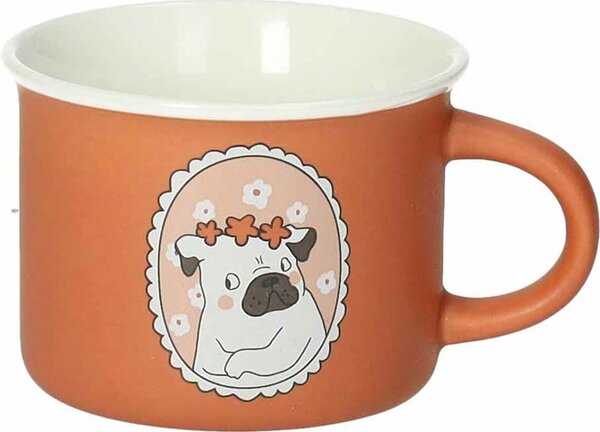 Porcelanowe kubki zestaw 4 szt. 150 ml Cani e Gatti – Brandani