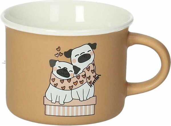 Porcelanowe kubki zestaw 4 szt. 150 ml Cani e Gatti – Brandani