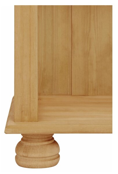 Regał z litego drewna sosnowego 70x181 cm Ella – Støraa