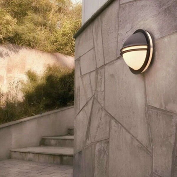 Zewnętrzna Lampa Norlys, czarny, taras, aluminium