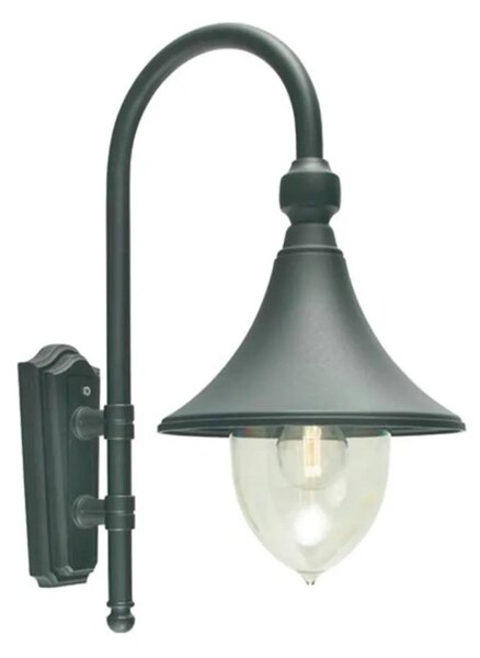 Florence Zewnętrzna Lampa Ścienna Czarna - Norlys