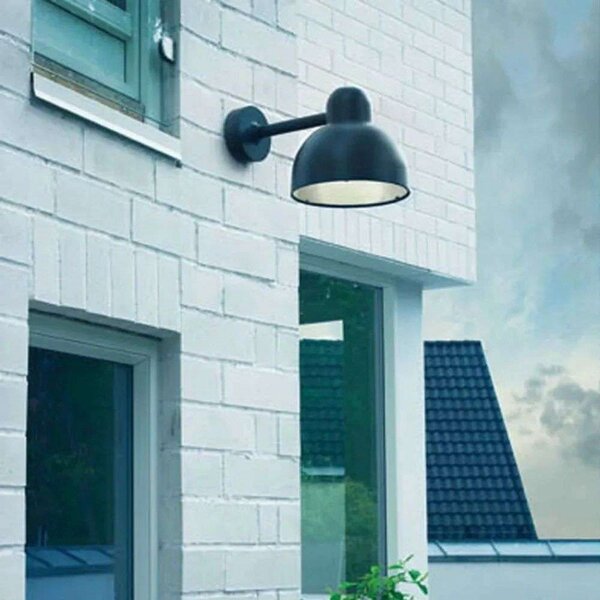 Zewnętrzna Lampa Norlys, metaliczny, taras, aluminium