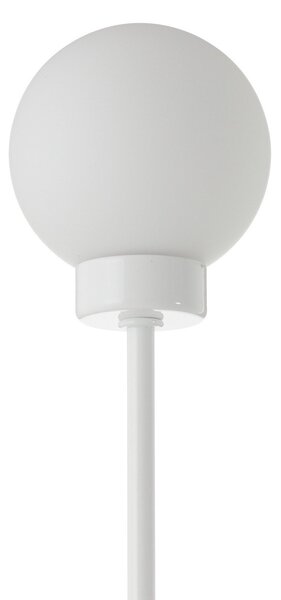 Lampa Podłogowa Northern, Snowball, ściemnialny, biały, salon, metal, design