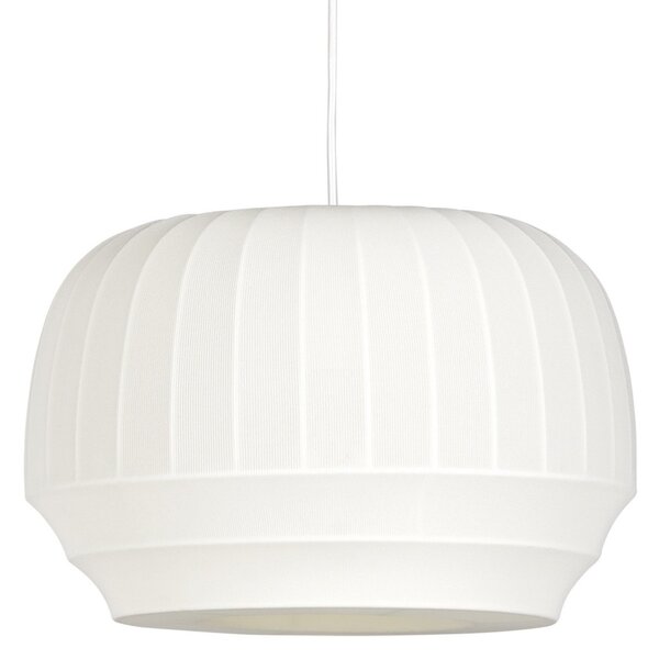 Lampa Wisząca Northern, Tradition small, ściemnialny, biały, salon, tkanina | tekstylia, design