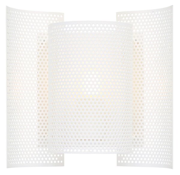 Lampa Ścienna Northern, Butterfly perforated, ściemnialny, biały, salon, metal, design