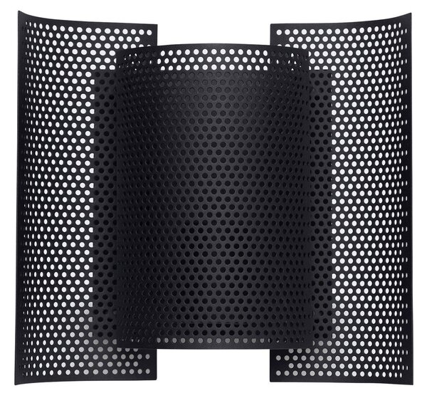 Lampa Ścienna Northern, Butterfly perforated, ściemnialny, czarny, salon, metal, design