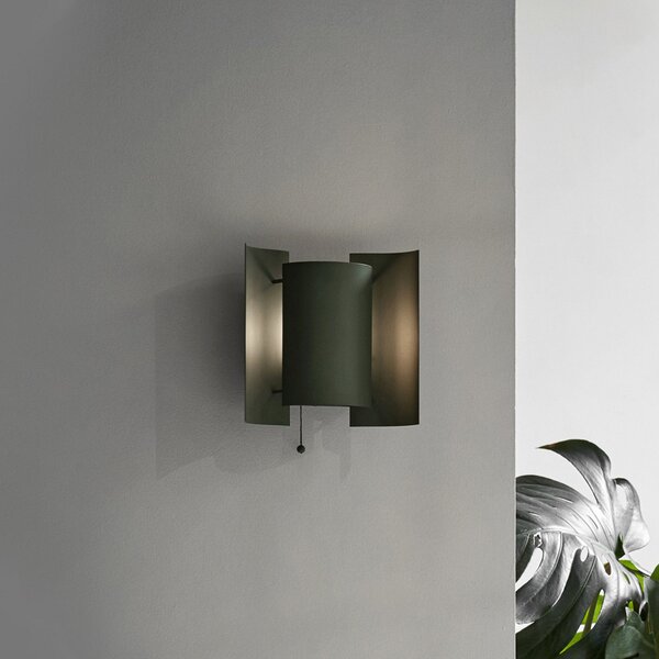Lampa Ścienna Northern, Butterfly, ściemnialny, zielony, salon, metal, design