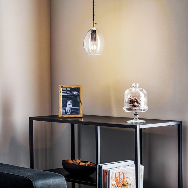 Lampa Wisząca Northern, Unika, ściemnialny, transparentny, salon, szkło, design