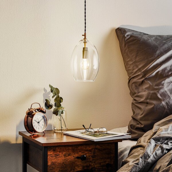 Lampa Wisząca Northern, Unika, ściemnialny, transparentny, salon, szkło, design